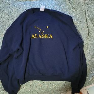 Vintage Embroidered Star Sweatshirt